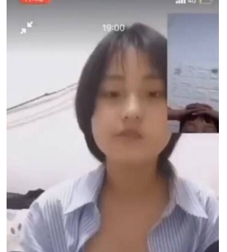 全网热瓜 镇中初一 1 班 赵新妍 真实校园聊视频完整版