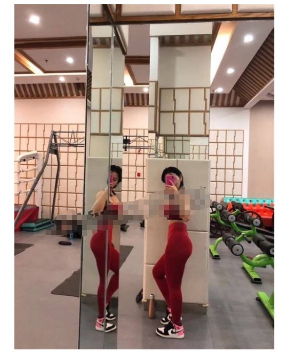 上海 健身媛 任晓 为了金钱甘愿
