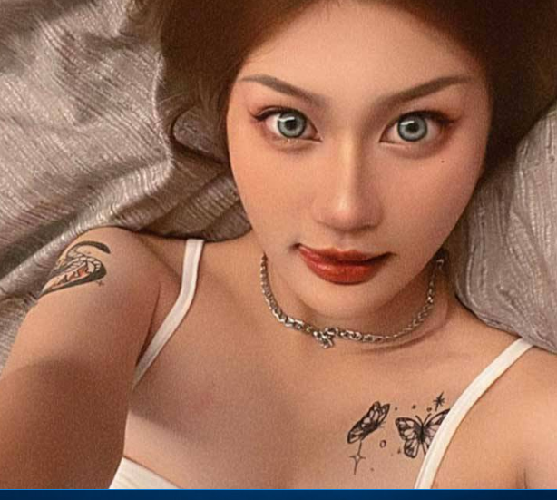 反差曝光 超高颜值刺青小姐姐