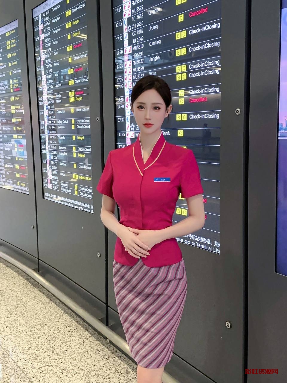 #广州 #天河  ：02年航空前台 身高173  陈沛玲