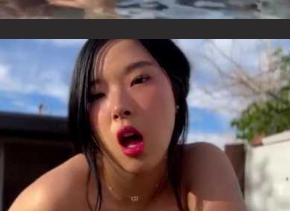 美国华裔 Elle Lee 上课中瘾犯了 去宿舍来一