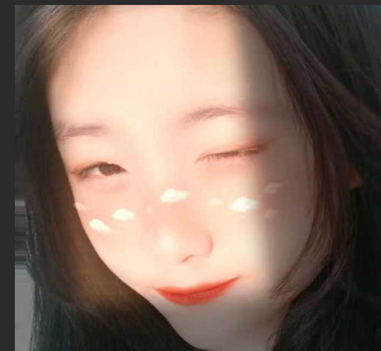 和现实中同学女友