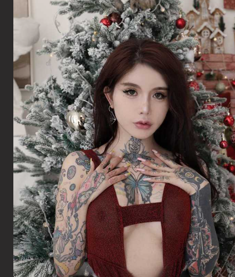 推特网红 极品甜美清纯纹身少女 龙猫夫妇
