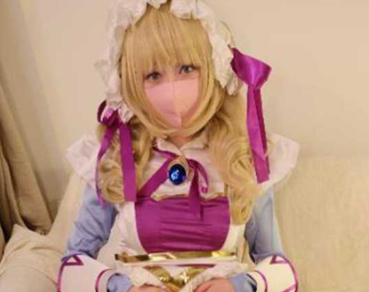 推特网红萝莉 柚子猫 Cosplay英梨梨 白丝足